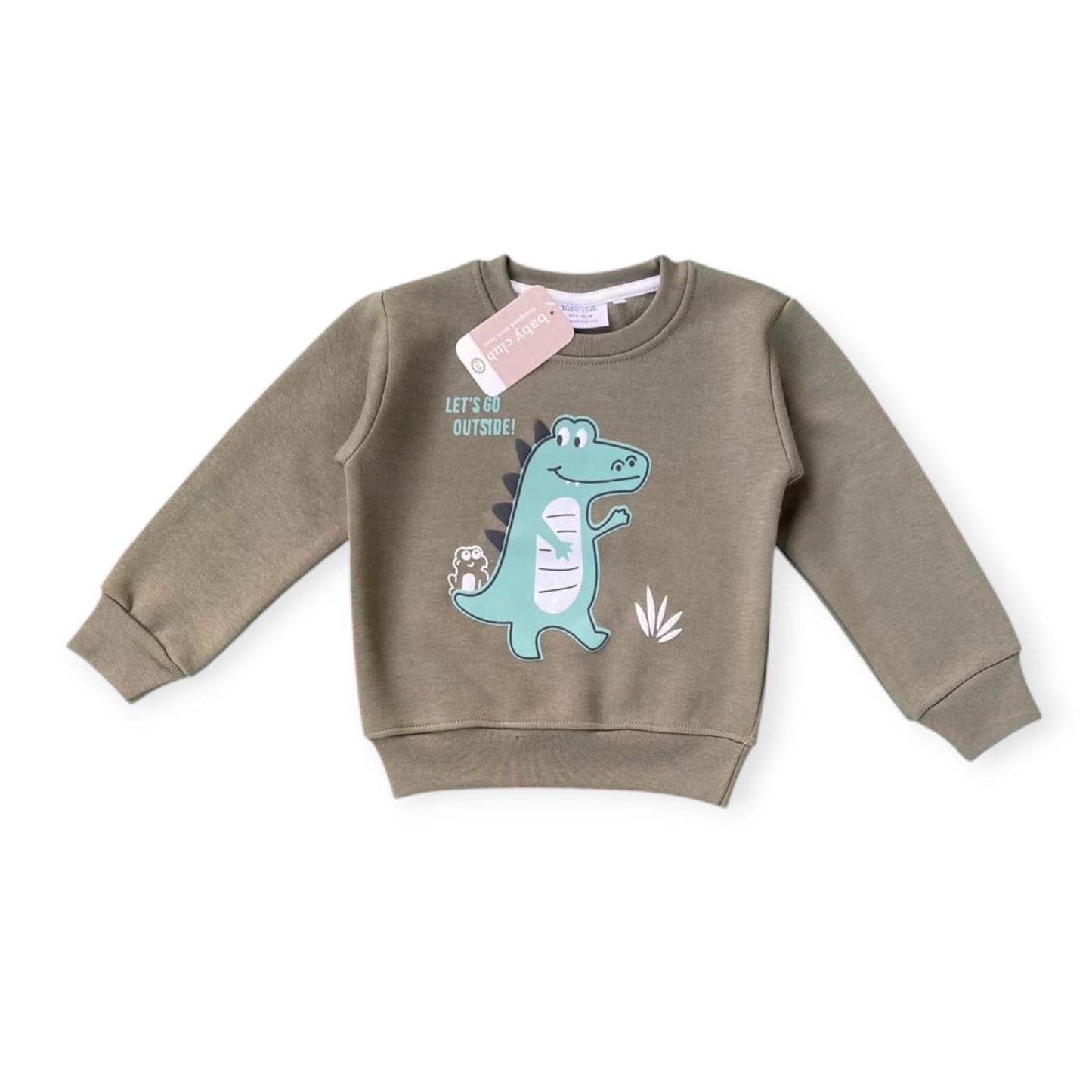 Kids Dino Adventure Sweatshirt
