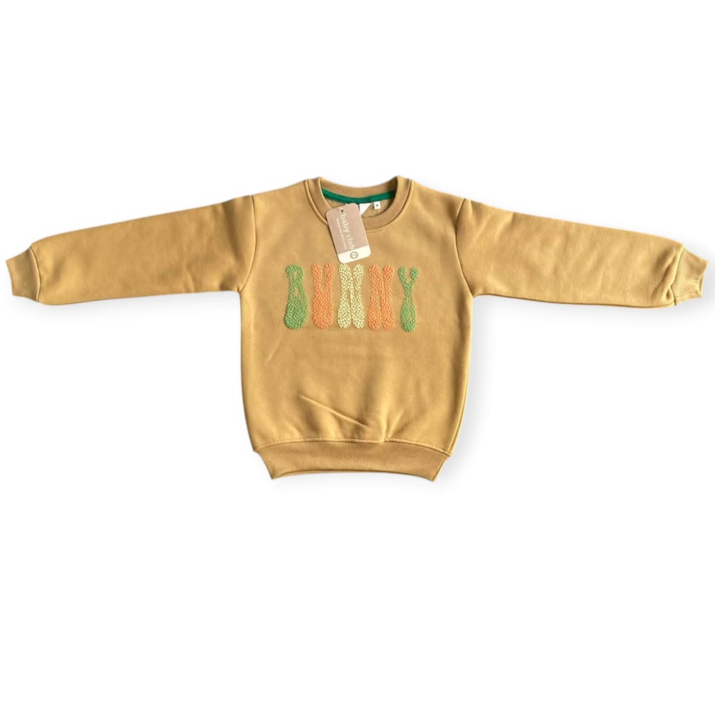 Kids “BUNNY” Textured Sweatshirt