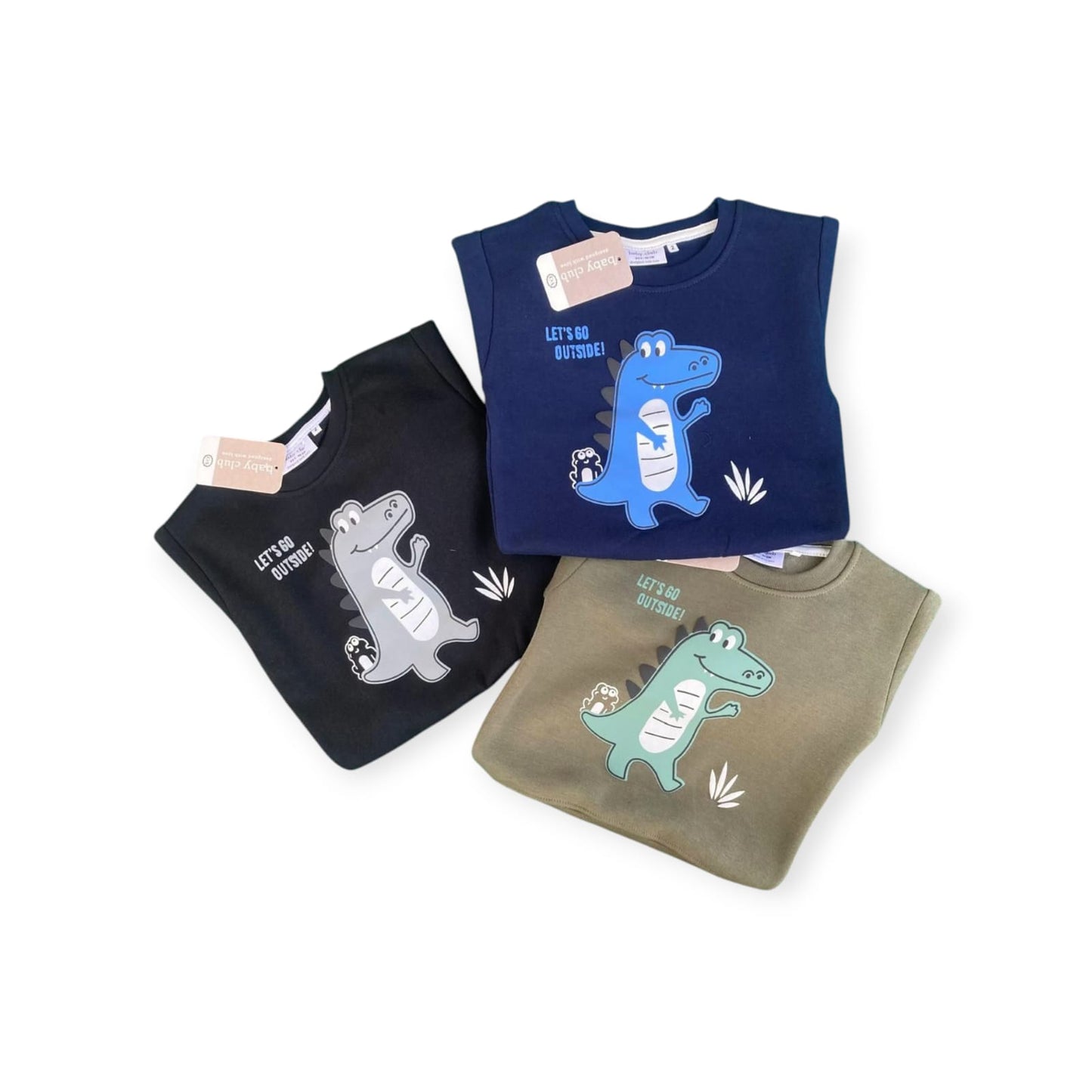 Kids Dino Adventure Sweatshirt